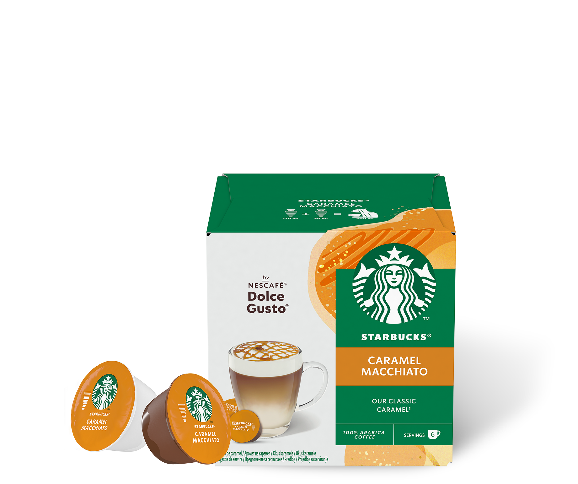 Starbucks caramel macchiato dolce gusto top